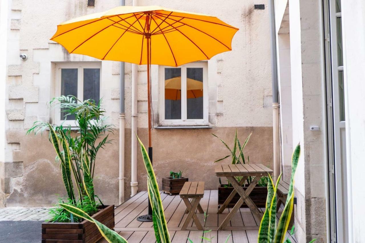 Hypercentre Appart 2 A 4 Pers, Calme & Cosy Avec Terrasse Privee Nantes Exterior photo
